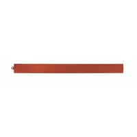 Mat Edging: Ramp Edge, 3 in x 36 in, WEARWELL 24/Seven® LockSafe®, Ribbed, Red, Natural Rubber (MPN 582.EdgingFTC)