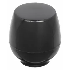 Thermoset ball knob with a threaded hole for manual adjustment and clamping on industrial machinery, control panels, and equipment. Features a 1.375 in diameter, 5/16"-18 thread, and 20 mm thread length.
