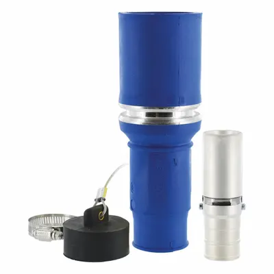 LEVITON Single Pole Inline: Female, Blue, 1000V AC, 898 A, Crimp Tube Termination - Plugs with Crimp Tube Terminations