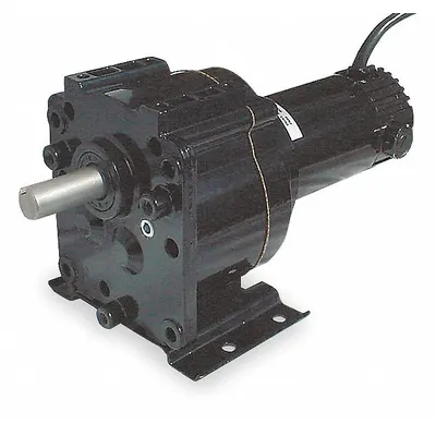 Dayton Gearmotor: Parallel, 90V DC, TENV, 5.4 RPM, 227 in-lb Max Torque - Parallel Shaft DC Gearmotors