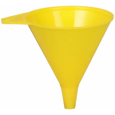 FUNNEL KING Spout Funnel: Polyethylene, 8 fl oz Fluid Capacity, 3 1/2 in Overall Dia - Spout Funnels