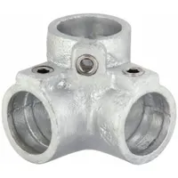 Structural Pipe Fitting: Side Outlet Elbow, Elbow, 1 1/4 in For Pipe Size, Cast Iron, Gray