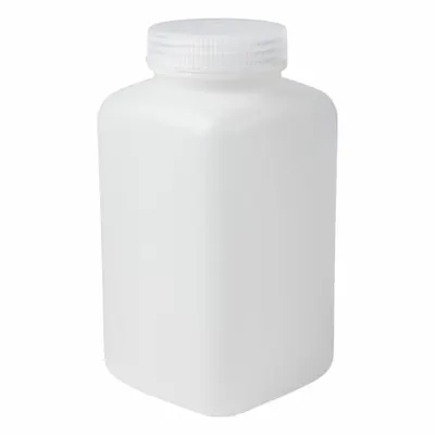 OEM Reagent Bottle: 1 L - HDPE Rectangular Lab Bottles
