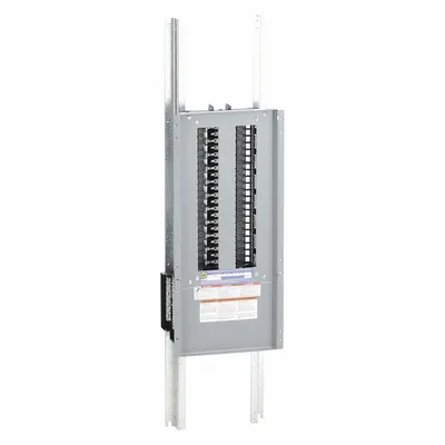 SQUARE D Panelboard Interior: 42 Spaces, 400 A Amps, Aluminum, QHB/QOB/QOB-VH, 45 in Ht - Square D NQ Main Lug, Convertible Panel Interiors