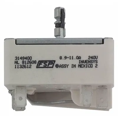 WHIRLPOOL Surface Element Switch: Mfr Part # WP3149400 - Whirlpool Oven Replacement Parts