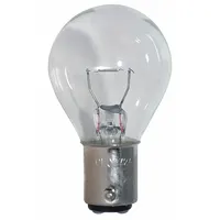 APPROVED VENDOR Incandescent Bulb: Incandescent, Double Contact Bayonet (BA15d), (S) Sign, S11, 1724 (MPN 1724-10PK)