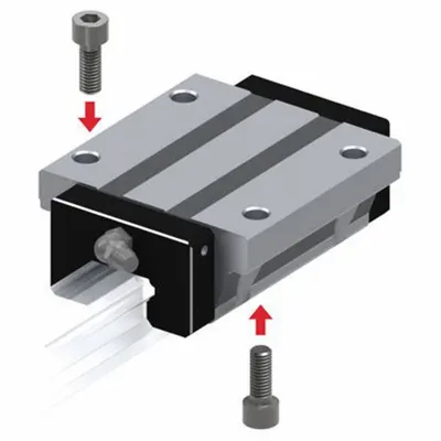 THK Linear Guide Carriage: For 45 mm Rail Wd, Ball, SHS Type Std Guide - THK SHS Series Ball Carriages