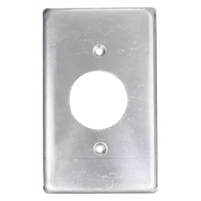 HUBBELL KILLARK Weatherproof Cover: Copper-Free Aluminum, FD/FS, Round Receptacles, 1 Gangs - Aluminum & Zinc Weatherproof Electrical Box Covers