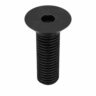 KERR LAKESIDE Socket Flat Head Screw: 5/8"-11 Thread Size, 1 1/2 in Lg, Flat, Black Oxide - Flat Head Socket Cap Screws