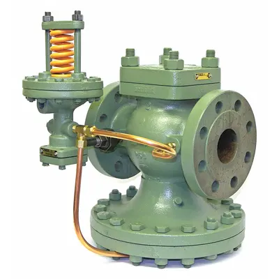SPENCE Pressure Regulator: 250 Flange x 250 Flange, 3 in x 3 in, Cast Iron, 10 psi to 100 psi - Cast Iron General Purpose Pressure Regulators