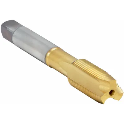 WIDIA GTD Spiral Point Tap: 7/8"-9 UNC, H4, 3 Flute, Plug Chamfer, TiN Coated Cobalt (MPN 5367070) - General Purpose Spiral-Point Taps