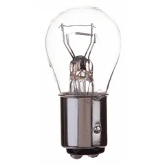 BAY15d Double-Contact Indexed Bayonet Base Lamp, S8, 1157LL, 14V AC, White