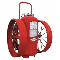 AMEREX Wheeled Fire Extinguisher: 300 lb Extinguisher Capacity, 40A:320B:C, Monoammonium Phosphate (MPN 491)