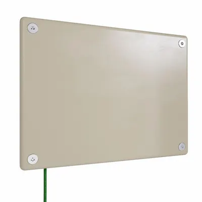 LEGRAND Wall Plate: Blank, 2 Gang, Ivory - Tamper-Resistant Wall Plates