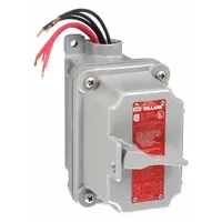 HUBBELL KILLARK Motor Starter Switch: 1 Gang, 3 Poles, 20 A, 0.75 in Hub Dia, Feed Through (MPN FXSX53)