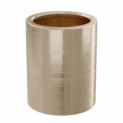 OILITE Sleeve Bearing: Bronze, SAE 841, 16 mm Bore, 20 mm OD, 25 mm Lg - Lubricated General Purpose Metallic Sleeve Bearings