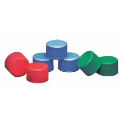 This polypropylene screw cap features a 24-410 mm closure size and is unlined, translucent, and autoclavable. It is designed for sealing laboratory and industrial containers, providing a reliable closure that allows visual inspection of contents.