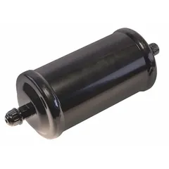 Liquid line filter dryer for HVACR systems. Removes moisture, acid, and contaminants from refrigerant to protect compressors and expansion valves. Suitable for use in commercial and industrial refrigeration, air conditioning, and heat pump applications.