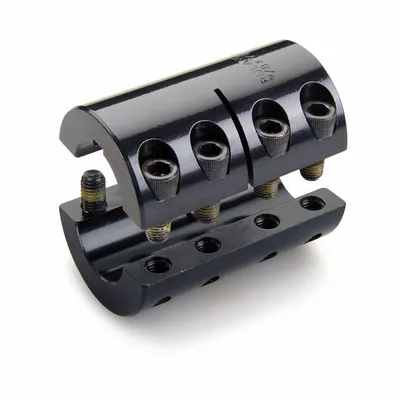 RULAND MANUFACTURING MSPC-14MM-3/8"-F Two-Piece Rigid Shaft Coupling - Two-Piece Rigid Shaft Couplings