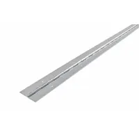 MONROE PMP Piano Hinge: Steel, 72 in Leaf Ht, 2 in Leaf Wd, Through Hole (MPN CC26020072GA)