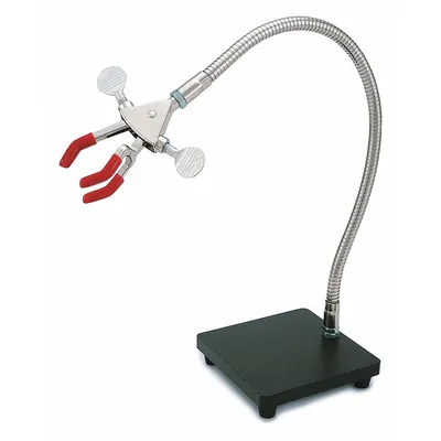 OHAUS Ultra Flex Clamp: Flex System Clamp, 5 in Overall Lg, 5 in Overall Ht - Lab Clamps