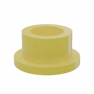 BUNTING BEARINGS Plastic Flanged Sleeve Bearing for Non-Hardened Surfaces - Plastic Flanged Sleeve Bearings for Non-Hardened Surfaces