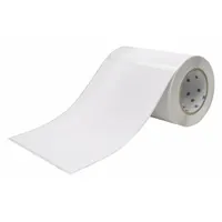 Pre-Cut Label Stock Roll: 7 in x 10 in, Acrylic, Permanent Adhesive, 100 Labels, BradyJET J5000 (MPN J50-265-2569)