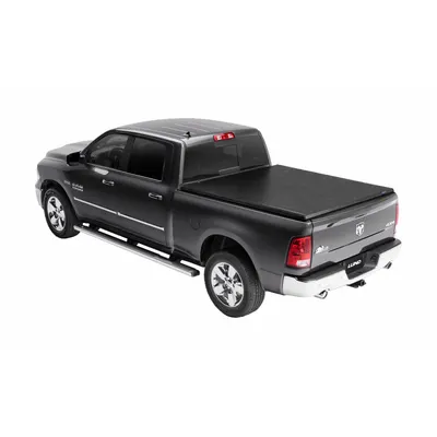 LUND 96064 Roll-Up Tonneau Cover, Vinyl, Black, Bolt-On, 85 1/2 in L x 6 in W - Roll-Up Tonneau Covers