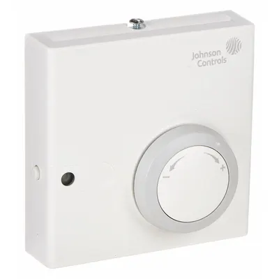 JOHNSON CONTROLS Temperature Sensor: Wall Mount, Conduit Box, -50°F to 250°F, Thermoplastic - Room Temperature Sensors