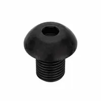 Socket Head Cap Screw: 3/8"-24 Thread Size, 1/2 in Lg, Button, Black Oxide, Alloy Steel, 50 PK (MPN 37F50KBC)