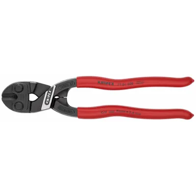 KNIPEX Bolt Cutters: Plastic, For 1/4 in Max Dia Soft Steel, For 3/16 in Max Dia Medium Steel - Miniature Bolt & Chain Cutters