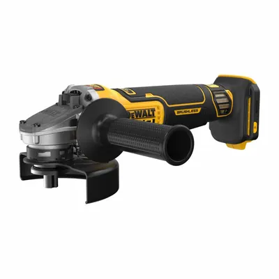 DEWALT Angle Grinder: 5 in Wheel Dia, Brushless Motor, 20V DC, Std Head, Barrel Grip Grip - DEWALT Cordless Angle Grinders