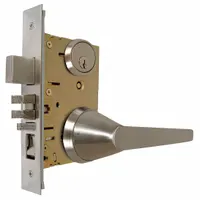 MARKS USA Door Lockset: Office Lever Locksets, Stainless Steel, ADA Compliant, Ligature-Resistant (MPN 5SS19FS/32D)