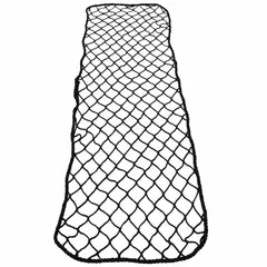 This heavy duty conveyor netting is constructed from nylon with a 1/2 in rope diameter. It measures 9 ft in width and 25 ft in length. Used for safety containment along conveyor lines to catch falling materials or debris.