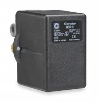 CONDOR USA, INC Pressure Switch: Std, 60 psi – 232 psi, (3) 1/4" FNPT/3/8" FNPT, Diaphragm Actuator (MPN 31KGXEXX)