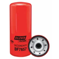 BALDWIN FILTERS Fuel Filter: Spin-On, 4 1/4 in Outside Dia, M30 x 1.50 Thread Size, Cellulose, Mack (MPN BF7657)