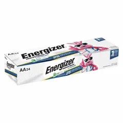 This 24-pack of AA lithium batteries provides 1.5V DC power for industrial equipment. The lithium chemistry supports long shelf life and stable performance in extreme temperatures. Suitable for remote sensors, wireless transmitters, and backup systems.