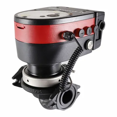 Grundfos Circulating Pump: 1/4 hp HP, 115/230V AC, Cast Iron, Variable, 29 gpm, 33 ft Max. Head - Intelligent Inline Circulator Pumps