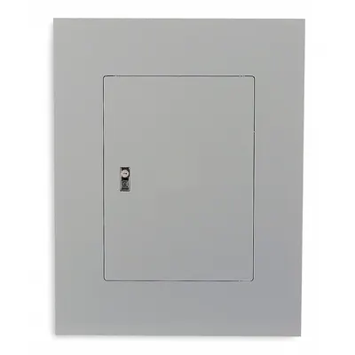 SQUARE D Panelboard Cover: 44 in Lg, 1D698, 1, Door, Non-Vented, 42 Spaces, 225 A Amps - Covers for Square D NQ and NF Panelboards