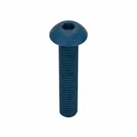 Socket Head Cap Screw: M3x0.50 Thread Size, 16 mm Lg, Button, Blue Phosphate, Alloy Steel, 50 PK (MPN UST194863)