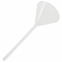 APPROVED VENDOR Funnel: Polypropylene, 100 mL, 73.5 mm, 8 mm, 143 mm Stem Lg, White (MPN 241754-0002)