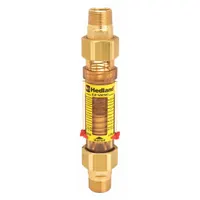 HEDLAND Mechanical Flowmeter: Flow Meter, Scale, Variable Area, Inline, Universal, Gallons/Liters (MPN H625-018-R)