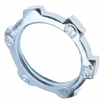 BRIDGEPORT Locknut,Steel,Locknut (MPN 101-S) - Locknuts for Threaded Conduit (RMC/IMC)