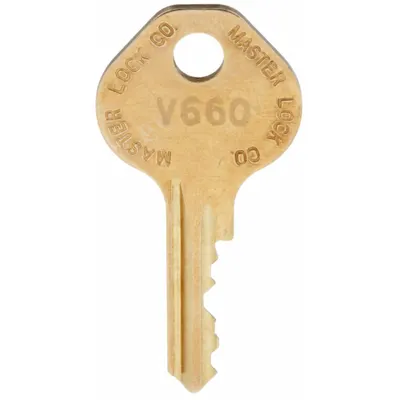 MASTER LOCK Key-Controlled Dial Combination Padlock Control Key: Control Key, Padlock - Control Keys