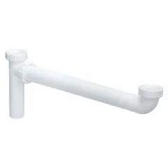 APPROVED VENDOR 35386 Plastic Drain Tee, 1-1/2 in Slip, White, 16 in L, with Baffle