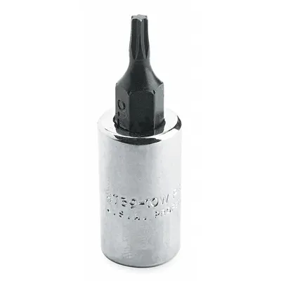 PROTO Socket Bit: 1/4 in Drive Size, Torx Tip, T10 Tip Size, 1 1/2 in Overall Lg - Torx Bit Sockets