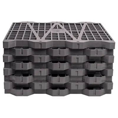 ATTIC DEK Attic Plastic Flooring: Unassembled, Modular, 1 1/8 in x 16 in x 16 in - Low-Profile Interlocking Plastic Dunnage Racks