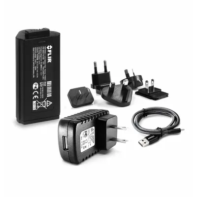 FLIR Rechargeable Battery Kit: Rechargeable Battery Kit, Displays On-Screen Battery Life - Battery Packs, Chargers & Cables for Thermal Imaging Devices