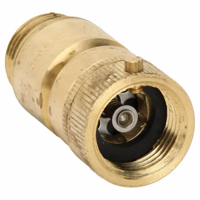 APOLLO Dual Check Hose Connect. Vacuum Breaker: 38, 3/4 in Pipe Size, FGHT x MGHT - Dual Check Vacuum Breaker Backflow Preventers