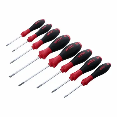 WIHA Screwdriver Set: 1-10 Pieces, 8 Pieces, Torx Tip - General Purpose Screwdriver Sets